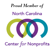 Membership decal for the North Carolina Center for Nonprofits.